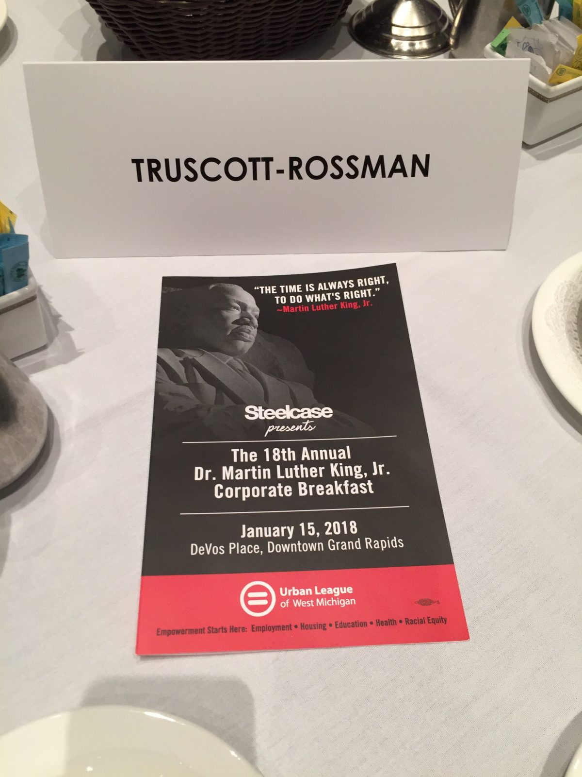 Read more about the article My takeaway from the 18th annual MLK Jr. corporate breakfast
